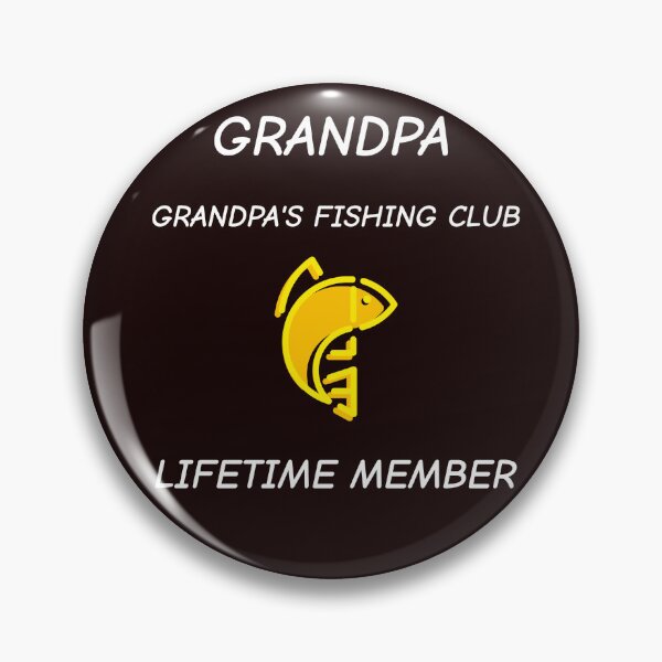 Item preview, GRANDPA GRANDPA'S FISHING CLUB LIFETIME MEMBER designed and sold by JamiesLocker.