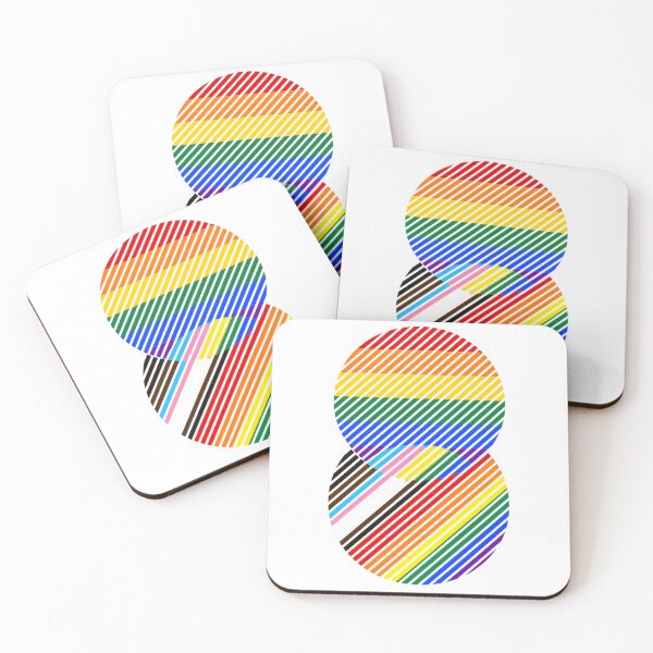 Item preview, THE WHOLE OF US COLLECTION - LGBT - RAINBOW FLAG designed and sold by WheelieGdArt.