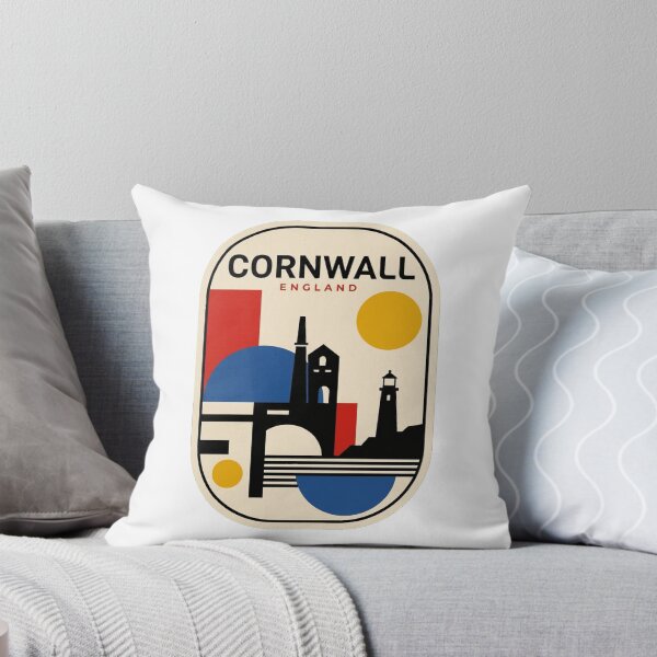 Item preview, Retro Cornwall Bauhaus Geometric Skyline designed and sold by k3rstman1.