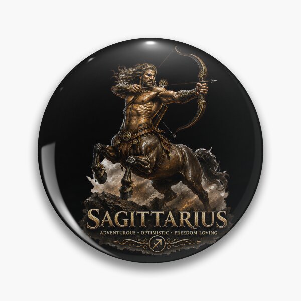 Item preview, Sagittarius Zodiac Art – Archer Astrology Design designed and sold by Classic Chaos Creations.