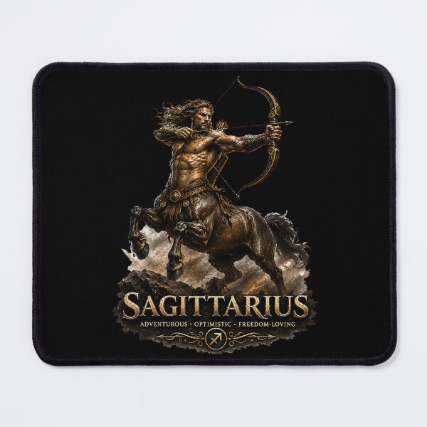 Item preview, Sagittarius Zodiac Art – Archer Astrology Design designed and sold by Classic Chaos Creations.