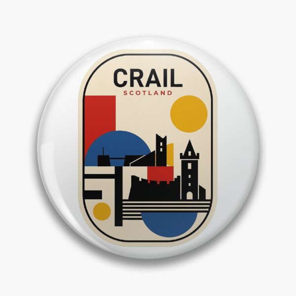 Item preview, Retro Crail Bauhaus Geometric Skyline designed and sold by k3rstman1.