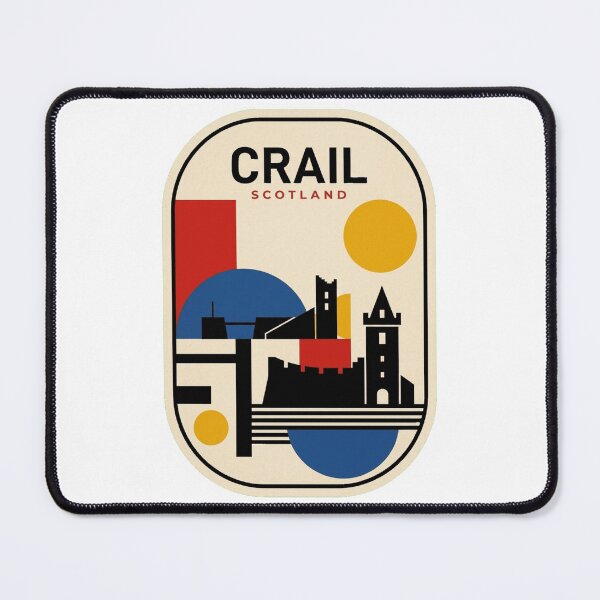 Item preview, Retro Crail Bauhaus Geometric Skyline designed and sold by k3rstman1.