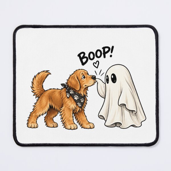Item preview, Golden Retriever Ghost Boop Dog Halloween Cute designed and sold by first-shirt ⭐ ⭐ ⭐ ⭐ ⭐.