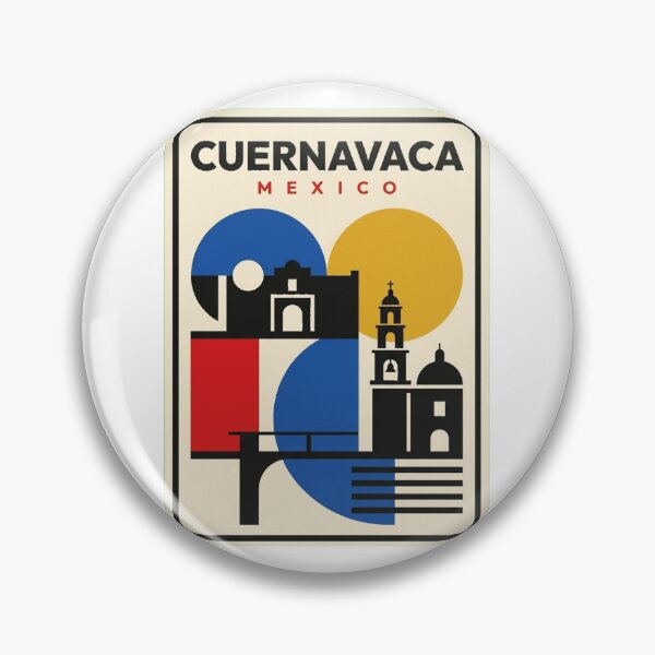 Item preview, Retro Cuernavaca Bauhaus Geometric Skyline designed and sold by k3rstman1.