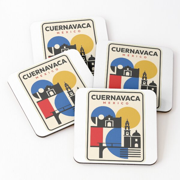 Item preview, Retro Cuernavaca Bauhaus Geometric Skyline designed and sold by k3rstman1.