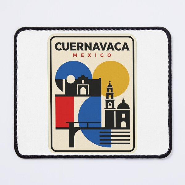 Item preview, Retro Cuernavaca Bauhaus Geometric Skyline designed and sold by k3rstman1.