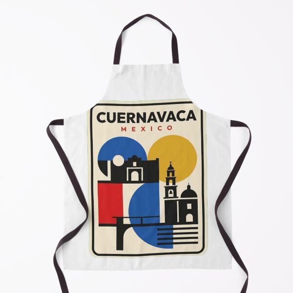 Item preview, Retro Cuernavaca Bauhaus Geometric Skyline designed and sold by k3rstman1.