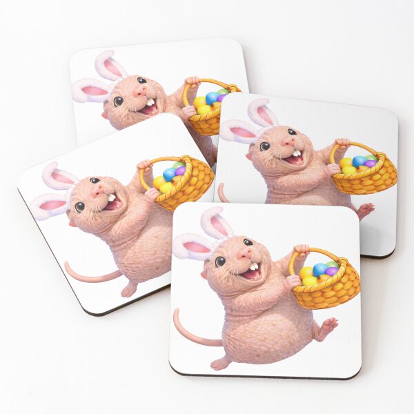 Item preview, Mole Rat Easter Basket designed and sold by Sillytoe.