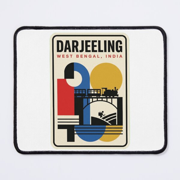 Item preview, Retro Darjeeling Bauhaus Geometric Skyline designed and sold by k3rstman1.