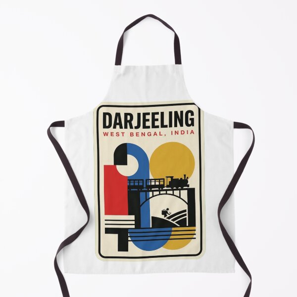 Item preview, Retro Darjeeling Bauhaus Geometric Skyline designed and sold by k3rstman1.