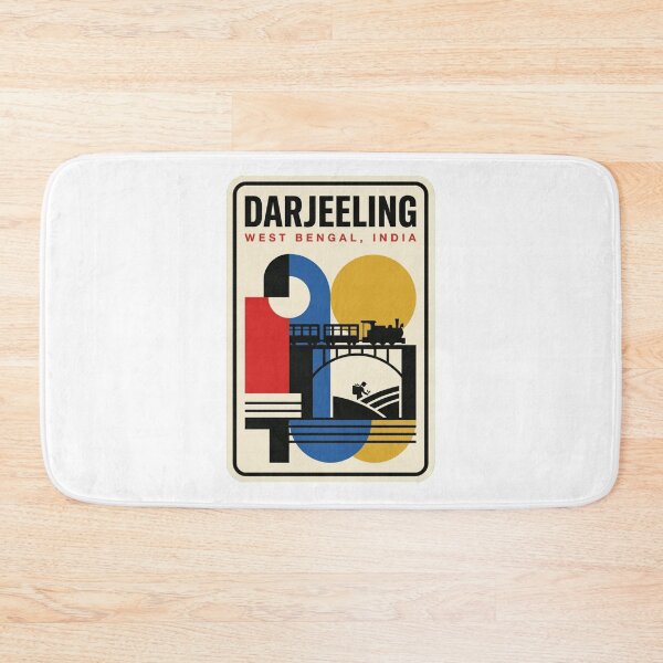 Item preview, Retro Darjeeling Bauhaus Geometric Skyline designed and sold by k3rstman1.