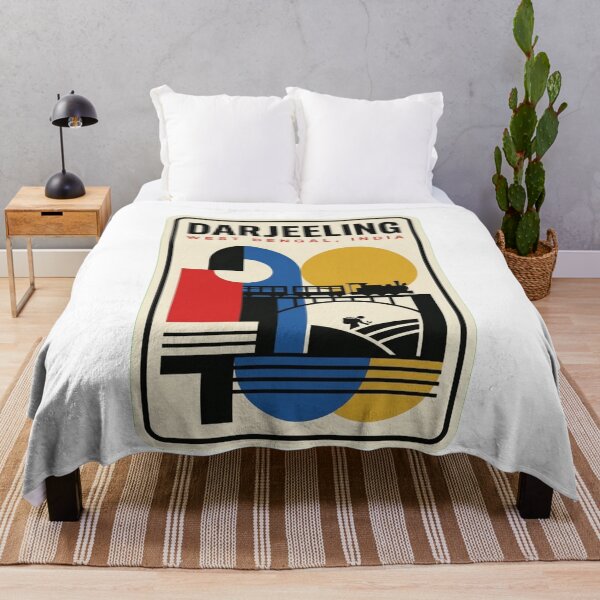 Item preview, Retro Darjeeling Bauhaus Geometric Skyline designed and sold by k3rstman1.