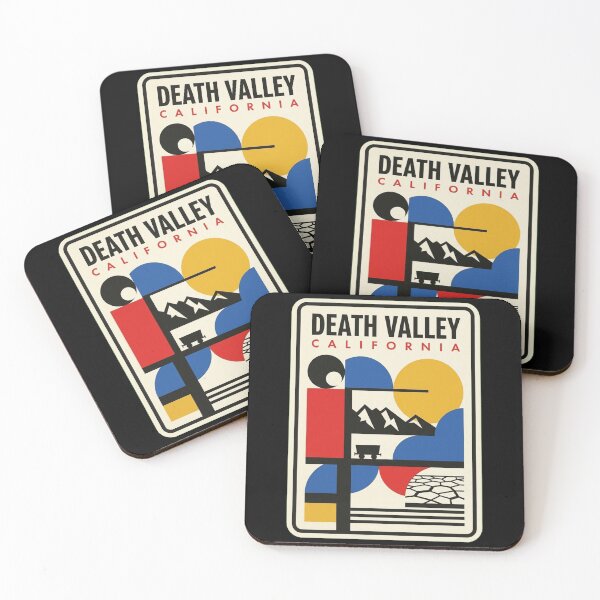 Item preview, Retro Death Valley Bauhaus Geometric Skyline designed and sold by k3rstman1.