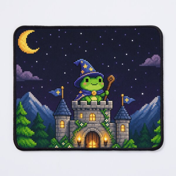 Item preview, Pixel Frog Wizard Castle designed and sold by Nol1ytv.