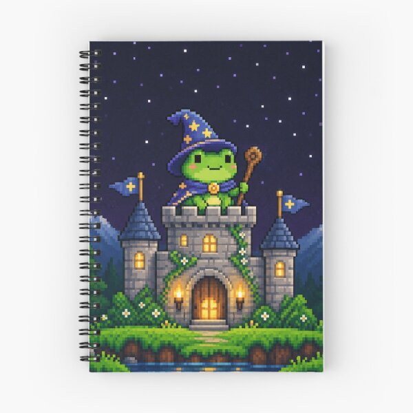 Item preview, Pixel Frog Wizard Castle designed and sold by Nol1ytv.