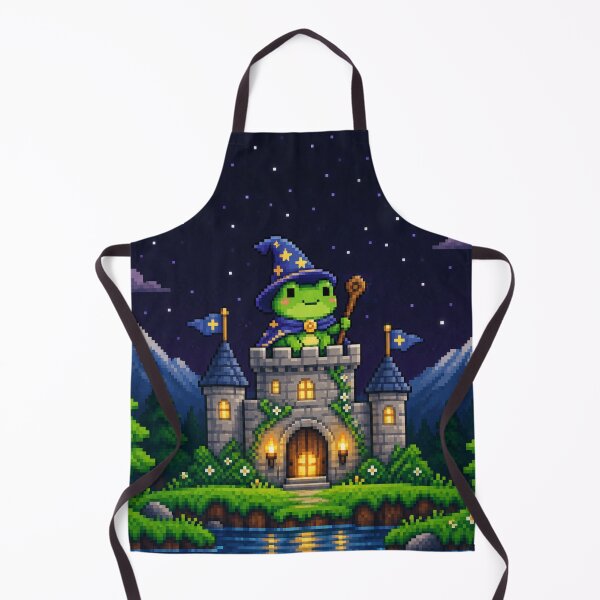 Item preview, Pixel Frog Wizard Castle designed and sold by Nol1ytv.