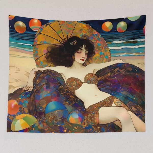 Item preview, Evening at the Beach designed and sold by TheDarkWardrobe.