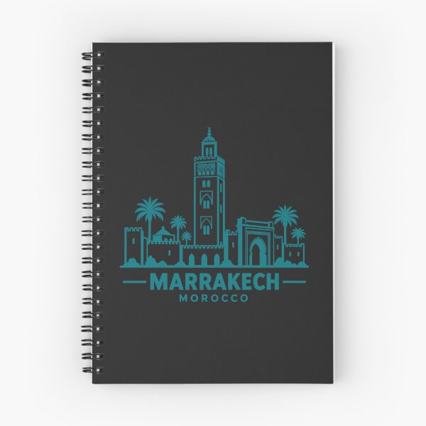 Item preview, Marrakech Morocco Line Art Skyline Poster designed and sold by CMYKStudio.