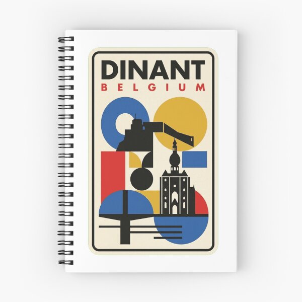 Item preview, Retro Dinant Bauhaus Geometric Skyline designed and sold by k3rstman1.