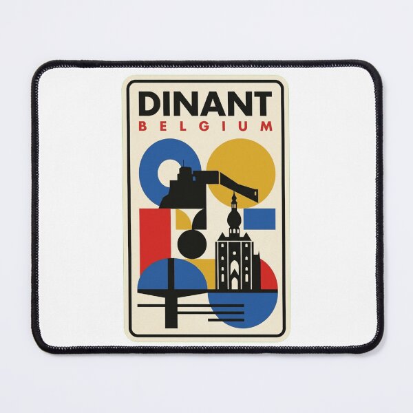 Item preview, Retro Dinant Bauhaus Geometric Skyline designed and sold by k3rstman1.