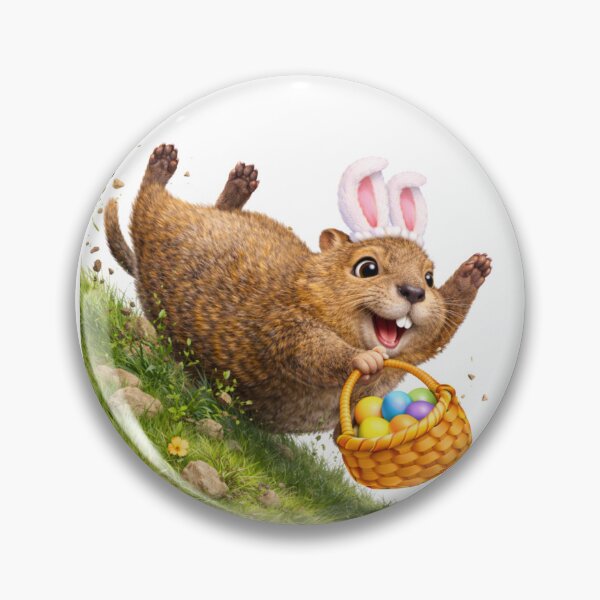 Item preview, Mountain Beaver Easter Bunny designed and sold by Sillytoe.