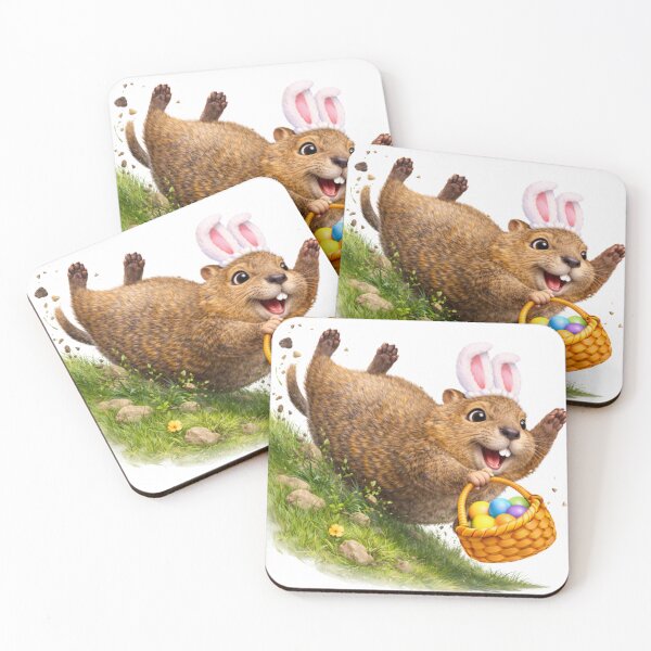 Item preview, Mountain Beaver Easter Bunny designed and sold by Sillytoe.