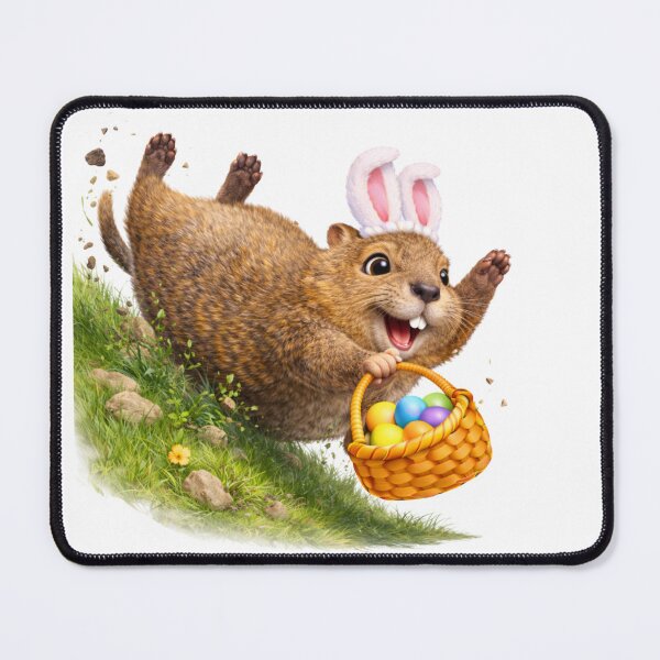 Item preview, Mountain Beaver Easter Bunny designed and sold by Sillytoe.