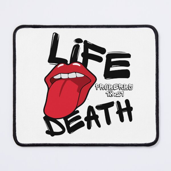 Item preview, Life & Death Are In The Power of the Tongue - Provers 18:21 designed and sold by scripturehood.