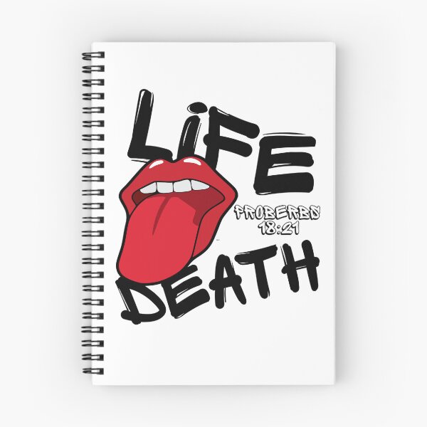 Item preview, Life & Death Are In The Power of the Tongue - Provers 18:21 designed and sold by scripturehood.
