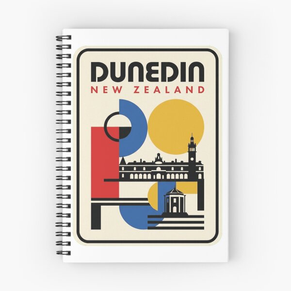 Item preview, Retro Dunedin Bauhaus Geometric Skyline designed and sold by k3rstman1.