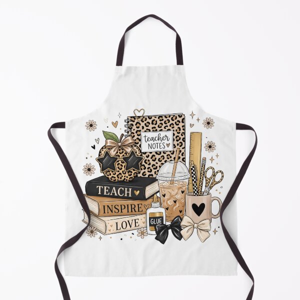 Item preview, Teach Inspire Love | Cute Leopard Teacher Coffee School Supplies Design designed and sold by Uniquememorable.