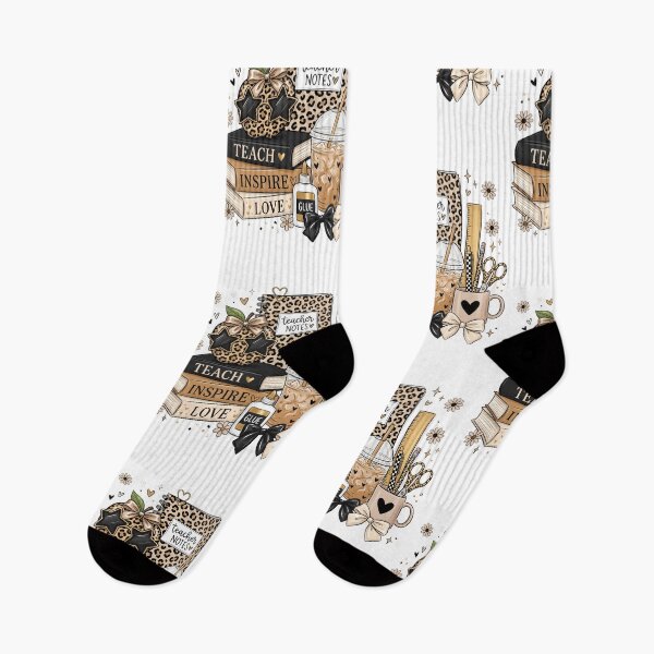 Item preview, Teach Inspire Love | Cute Leopard Teacher Coffee School Supplies Design designed and sold by Uniquememorable.