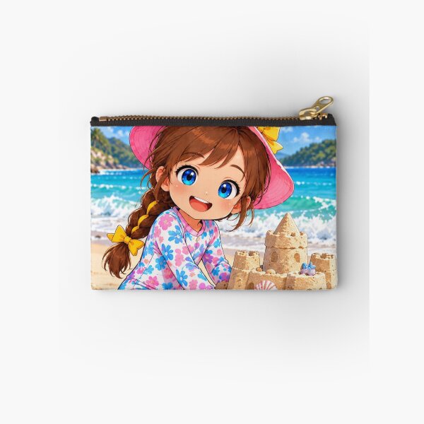 Item preview, Sandcastle Summer Beach Girl Kids Design designed and sold by Kenzie & Co.