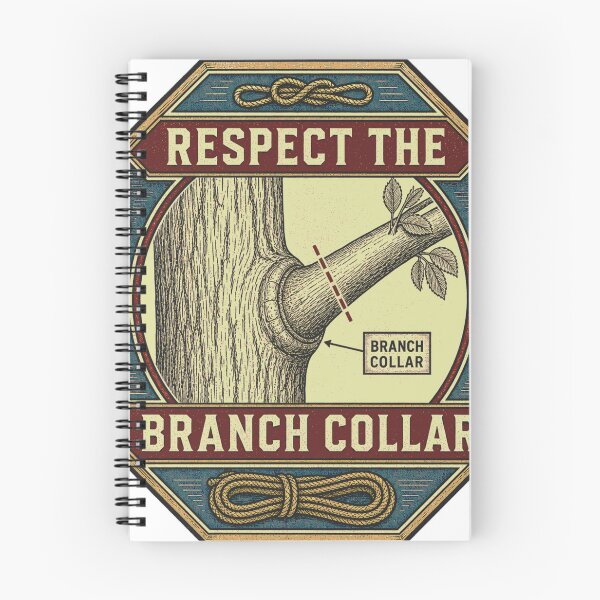 Item preview, Respect The Branch Collar Tree Care Guild Badge designed and sold by BoosterShop.
