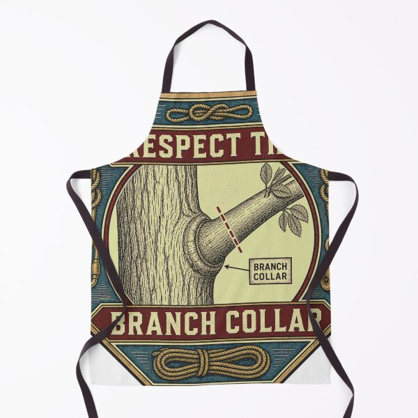 Artikelvorschau, Respect The Branch Collar Baumpflege Zunftabzeichen entworfen und verkauft von BoosterShop.