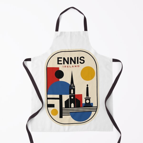 Item preview, Retro Ennis Bauhaus Geometric Skyline designed and sold by k3rstman1.