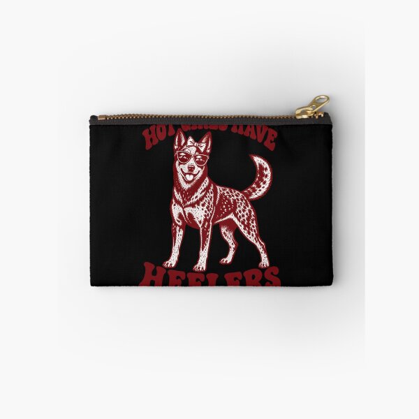 Item preview,  Hot Girls Have Heelers Australian Cattle Dog Wearing Sunglasses Bow designed and sold by markbauch.