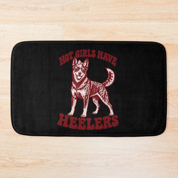 Item preview,  Hot Girls Have Heelers Australian Cattle Dog Wearing Sunglasses Bow designed and sold by markbauch.