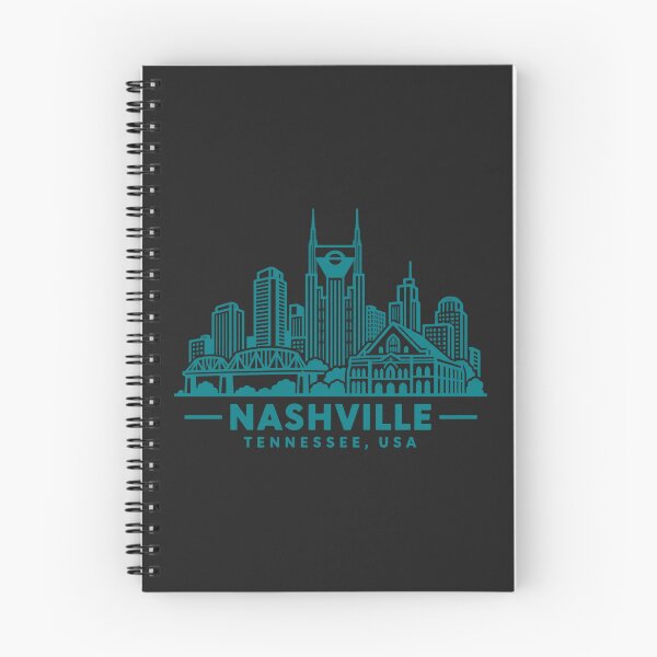 Item preview, Nashville Tennessee USA Line Art Skyline Poster designed and sold by CMYKStudio.