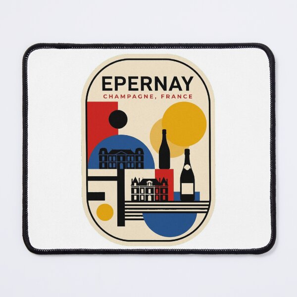 Item preview, Retro Epernay Bauhaus Geometric Skyline designed and sold by k3rstman1.