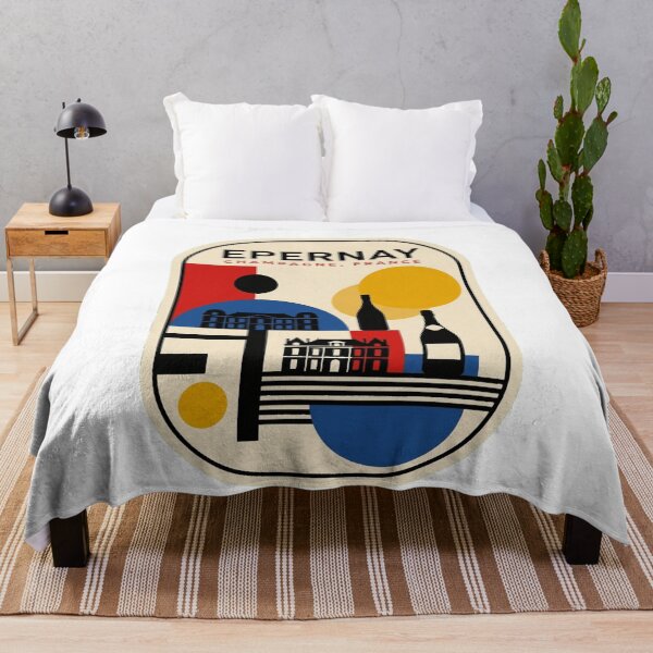 Item preview, Retro Epernay Bauhaus Geometric Skyline designed and sold by k3rstman1.
