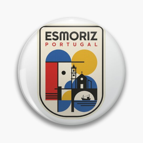 Item preview, Retro Esmoriz Bauhaus Geometric Skyline designed and sold by k3rstman1.
