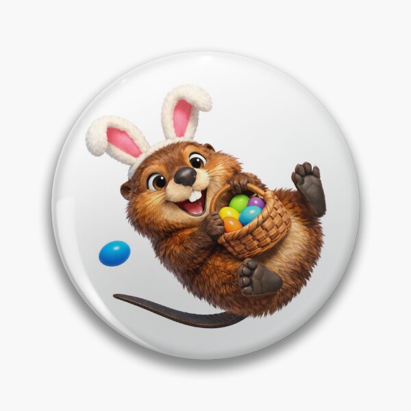 Item preview, Muskrat Easter Basket designed and sold by Sillytoe.