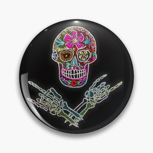 Item preview, Rocking skull designed and sold by Amberroseartau.