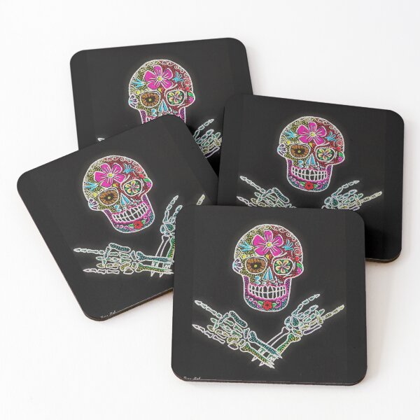 Item preview, Rocking skull designed and sold by Amberroseartau.