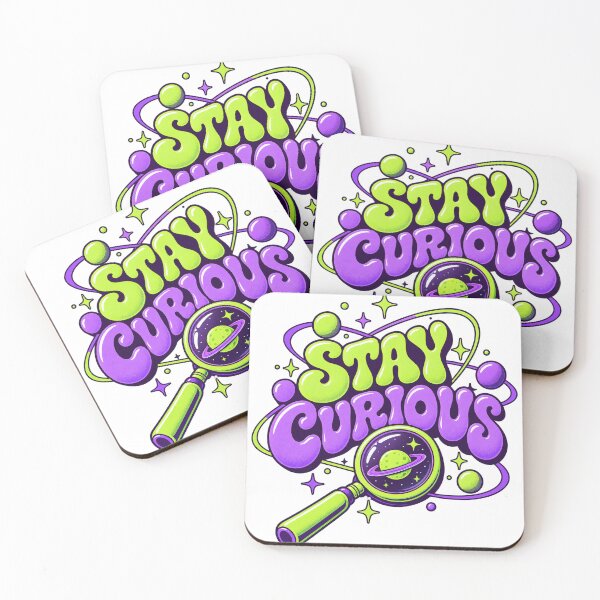 Item preview, Stay Curious designed and sold by MH Digital Studio .