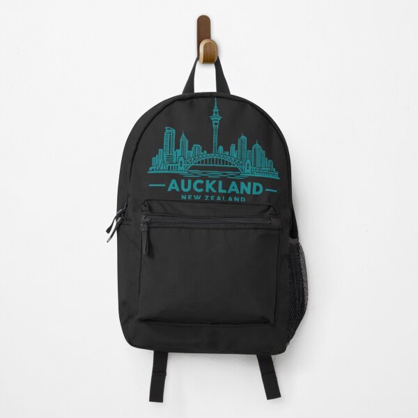 Item preview, Auckland New Zealand Line Art Skyline Poster designed and sold by CMYKStudio.