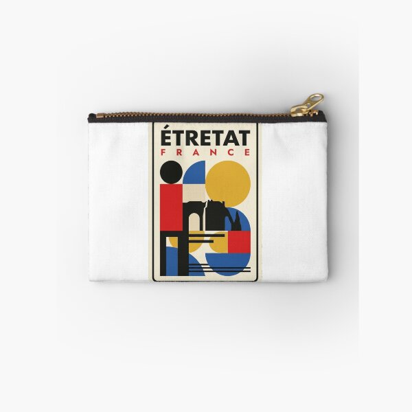 Item preview, Retro Étretat Bauhaus Geometric Skyline designed and sold by k3rstman1.