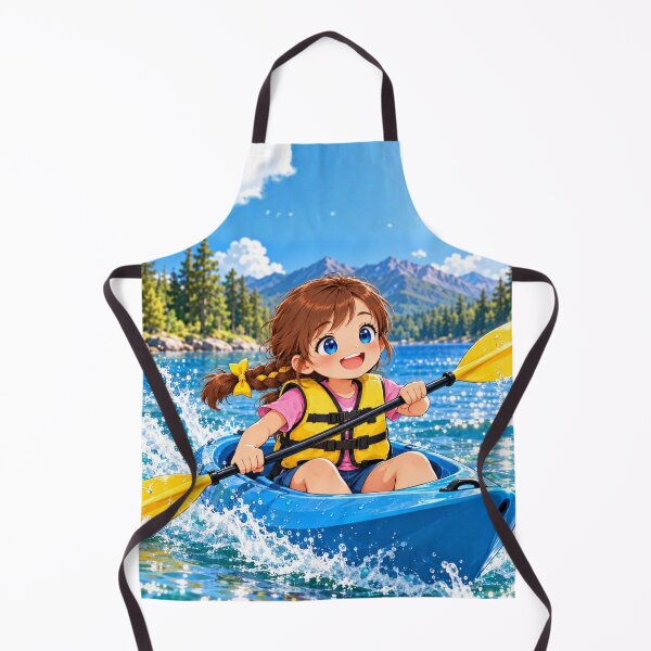 Item preview, Kenzie Kayaking Cartoon Character Design designed and sold by Kenzie & Co.